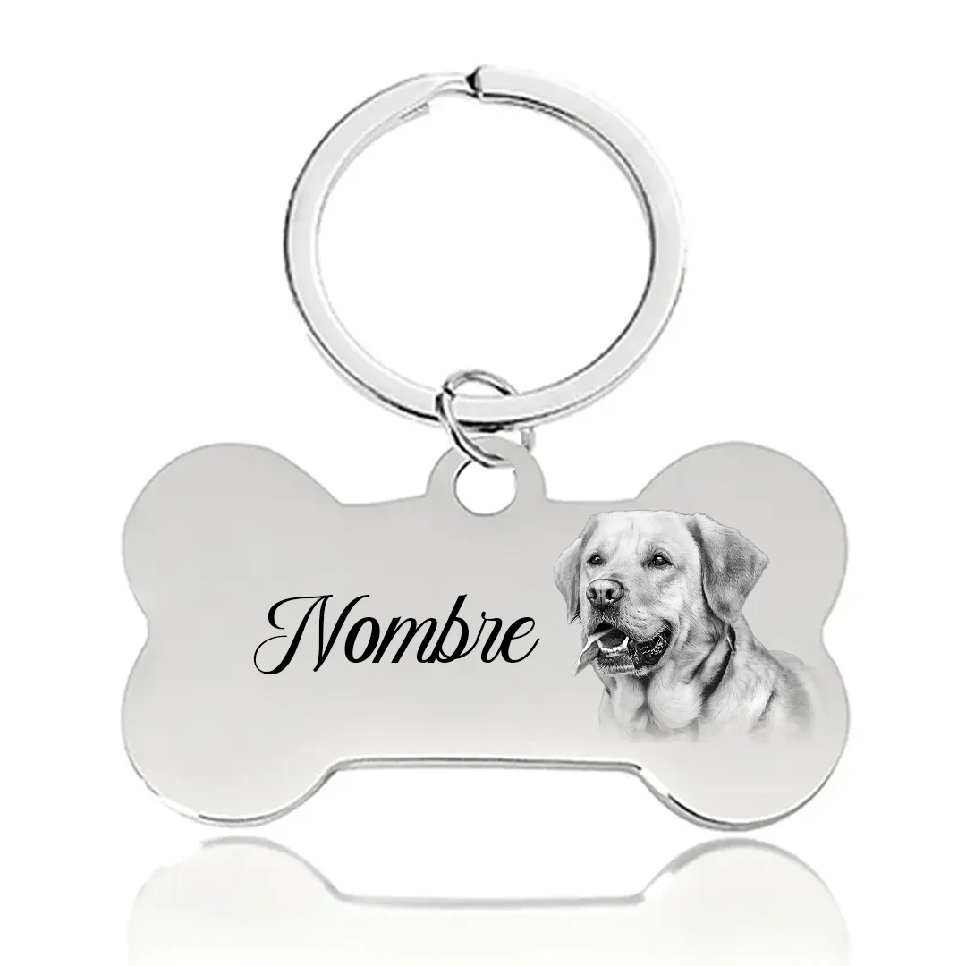 Placa Lealtad Plateada: Identidad para tu Fiel Compañero