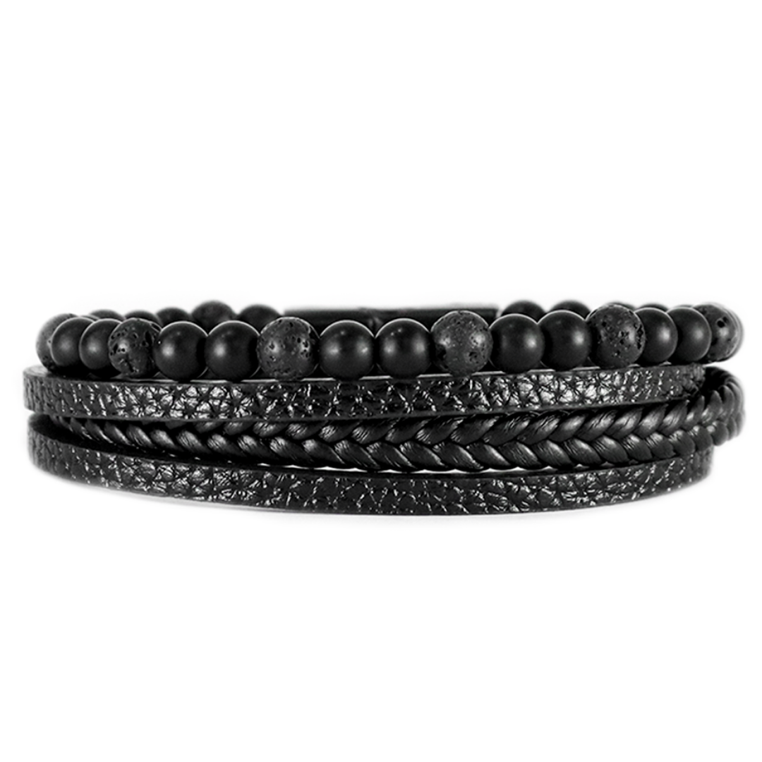 Brazalete de Cuero Pacto Volcánico